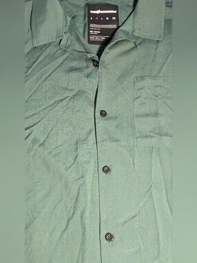 The Hundreds Olive Green Lightweight Button-Up Shirt Jacket